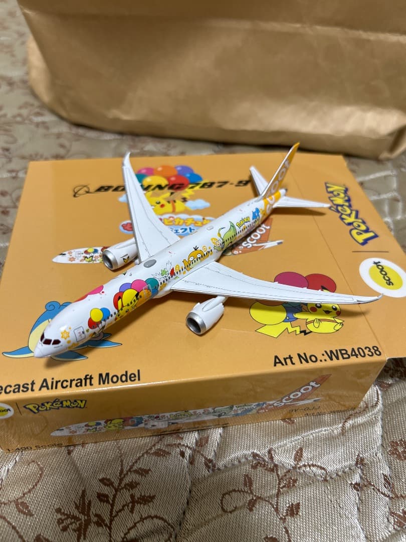 ポケモン ボーイング787-9 ダイキャストモデル