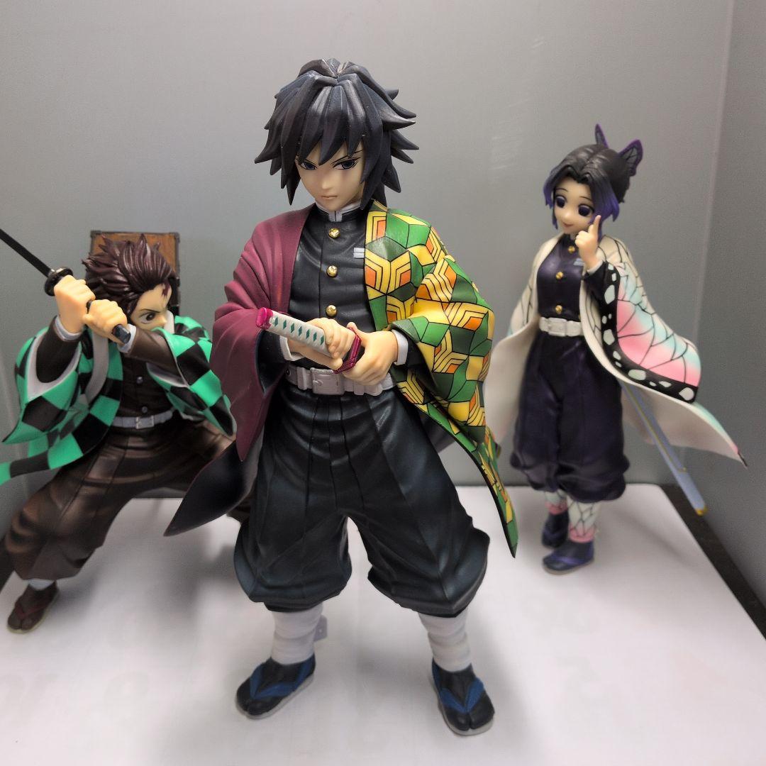 鬼滅の刃 竈門炭治郎 冨岡義勇 胡蝶しのぶ フィギュア 3種セット