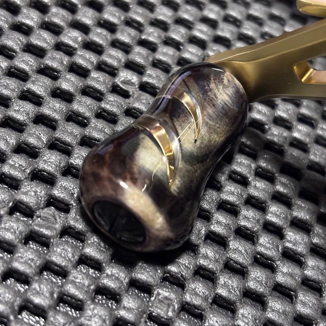 プレトリー　スタビライズドウッド & メタル　ブラック/ゴールド　値下不可