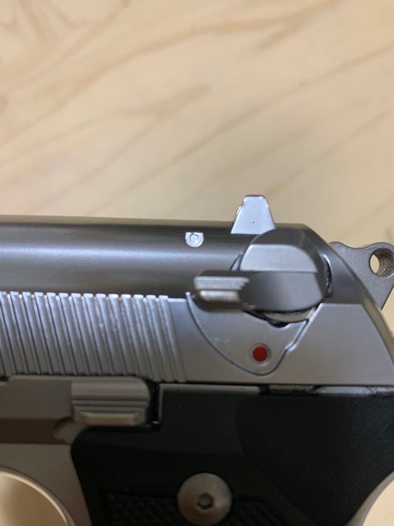 廃盤 東京マルイM9A1クロームステンレス　ガスブローバック