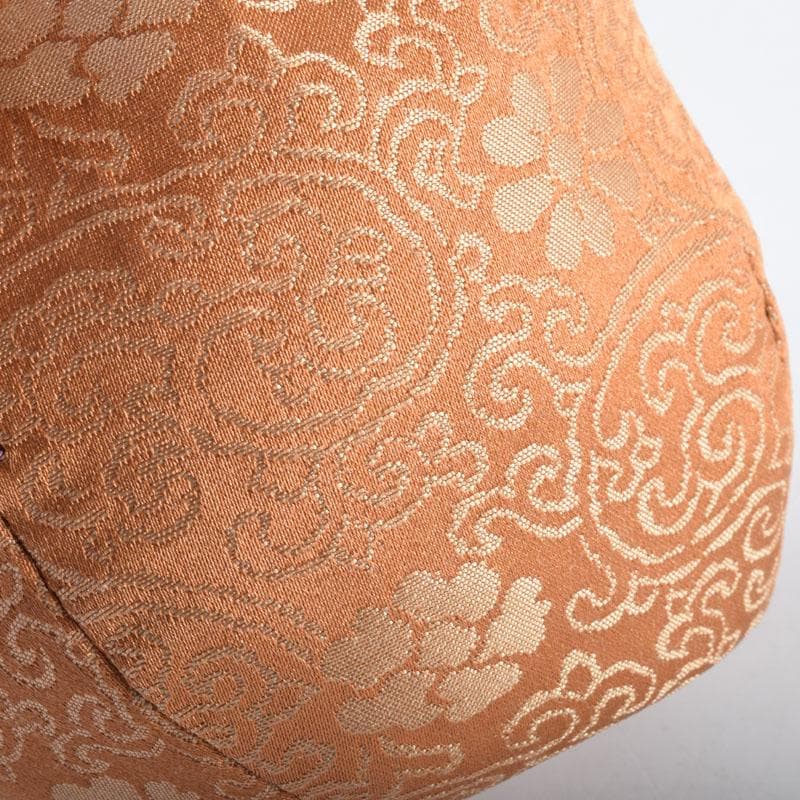 茶道具　信楽焼　上田寿方作　茶入　仕覆付　共箱　V　8952