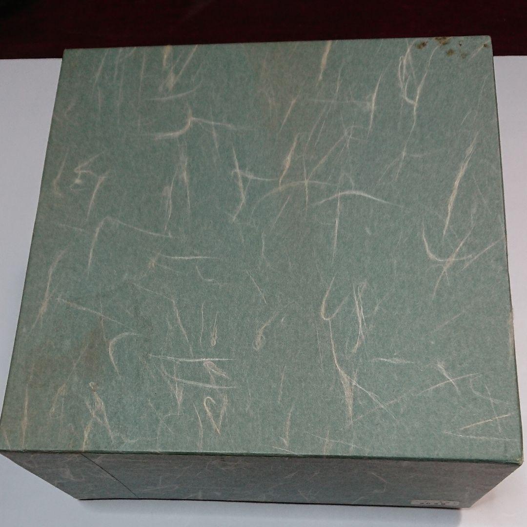 津軽びいどろ 作家物 秋村実作 金彩花入れ 重量約1075g未使用品・美品