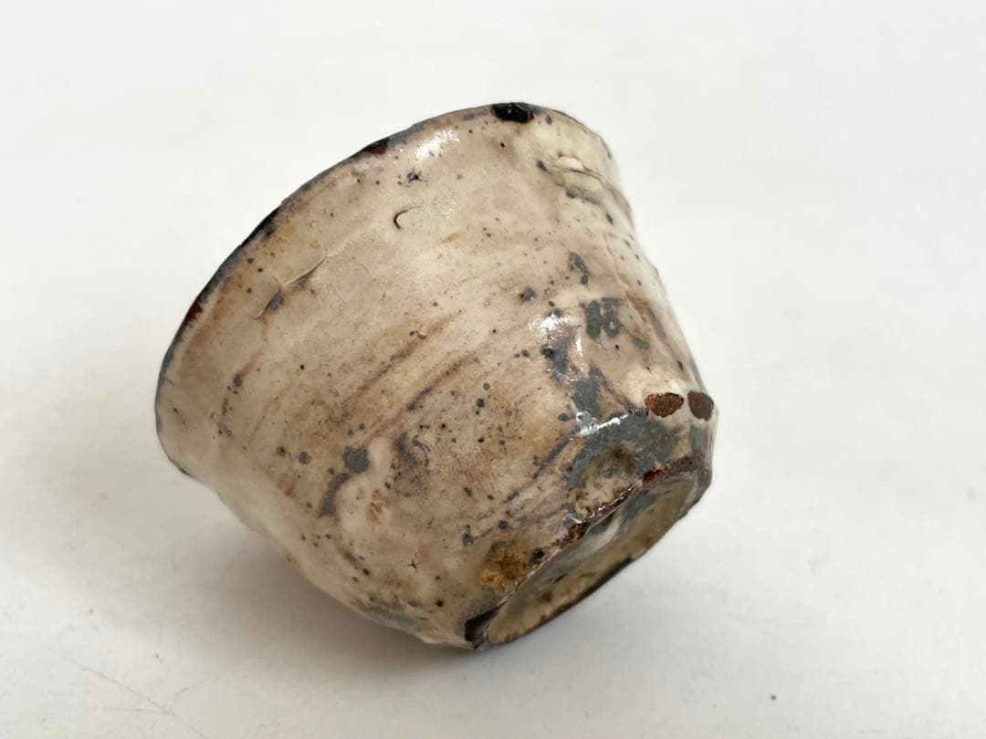 陶芸家　小山冨士夫　小山富士夫　古山子　酒觴　粉引　粉吹　共箱　李朝