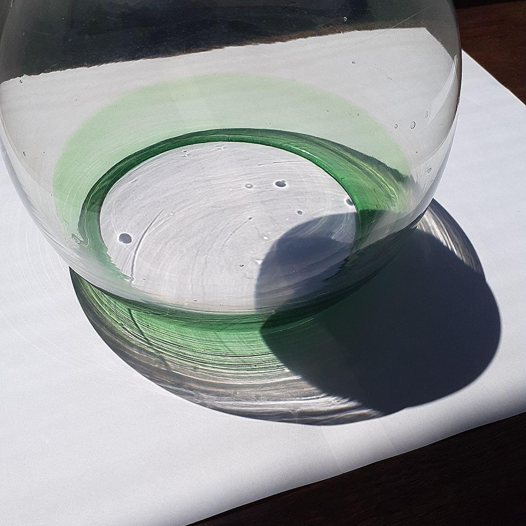 「ペコ」　　　　　　　　　アンティーク硝子　大正ロマン　とろとろガラス