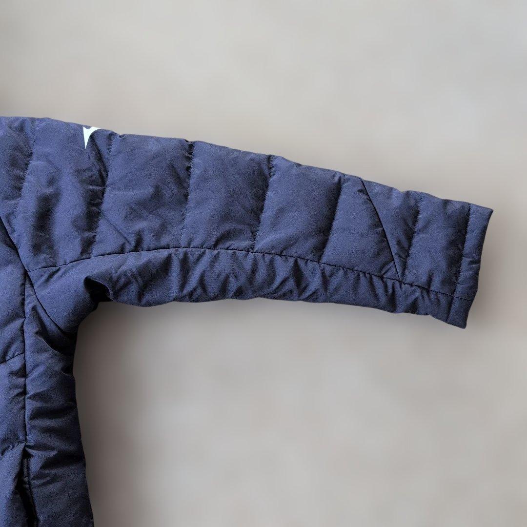 【最終値下げ】ミズノ／ネイビー／サッカー／ベンチコート／ダウンコート／1_15