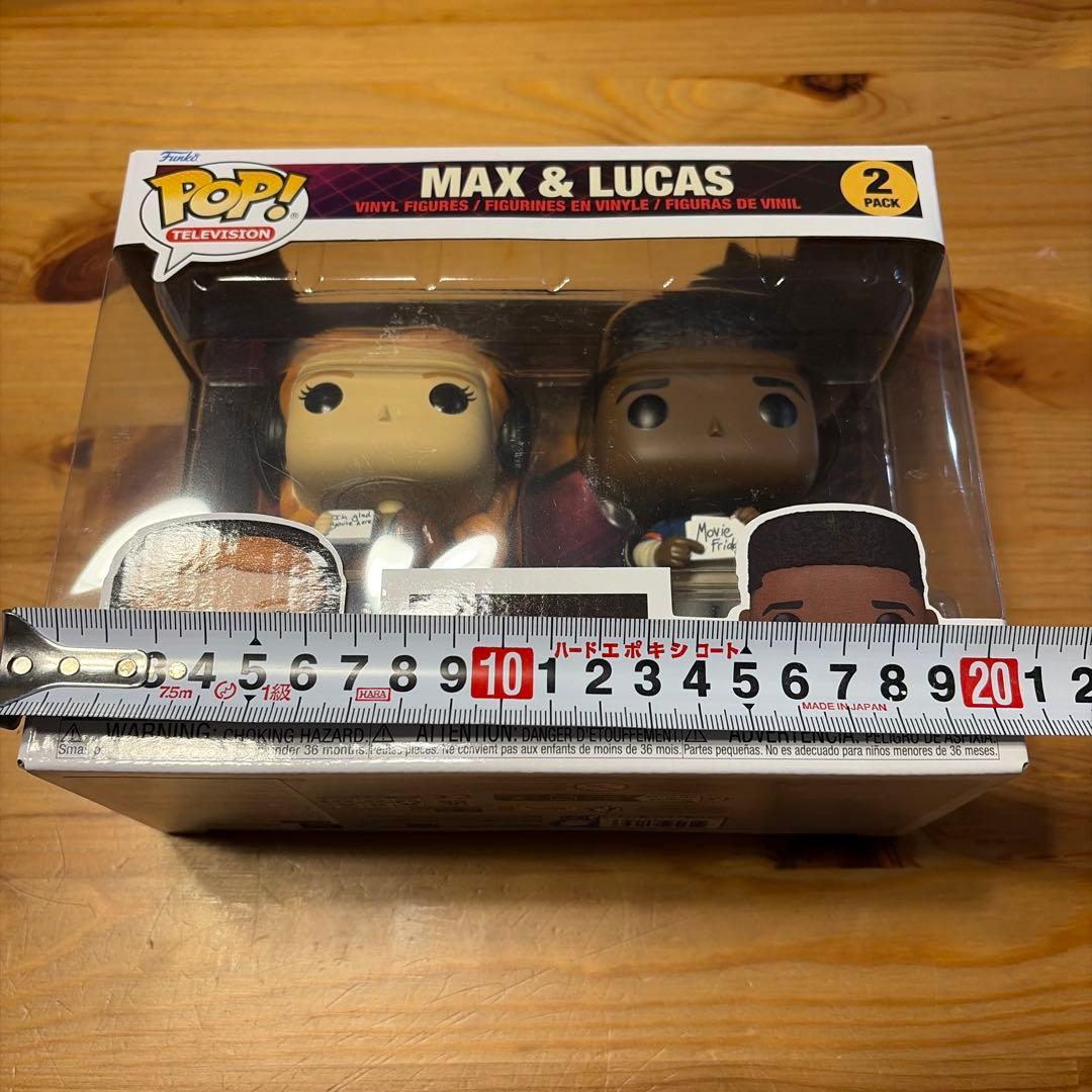 ストレンジャーシングス　マックス&ルーカス　フィギュア　POP TV