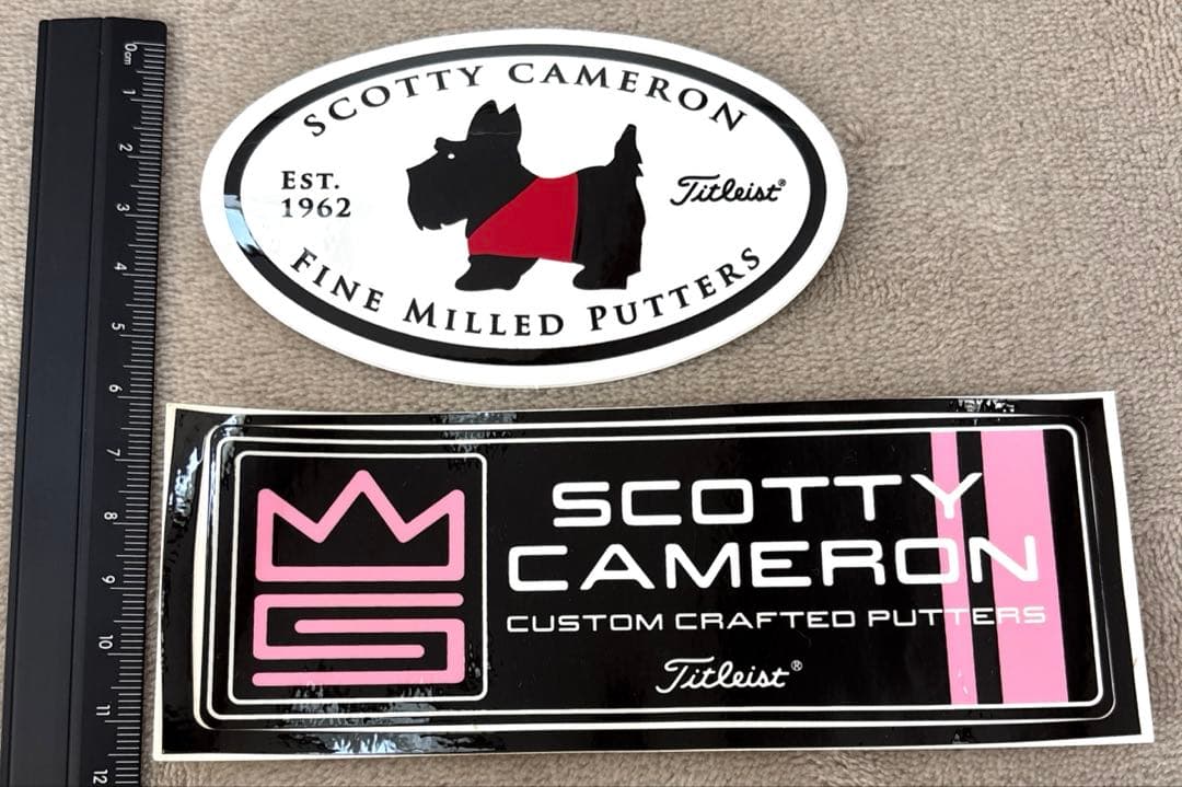 Scotty Cameronピボットツール＆ヴィンテージステッカー2種セット