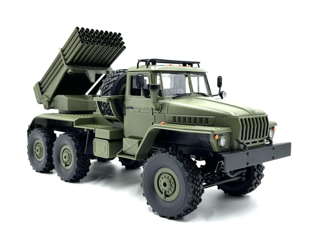 1/16　６WD　ロケットランチャー　ソ連BM-21　WPL　B36-2