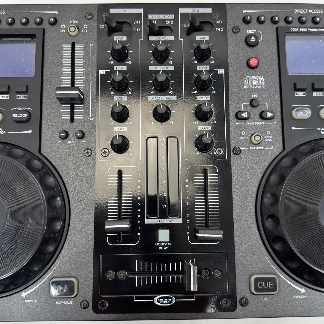 DJコントローラー gemini CDM-3600 ジェミナイ CDJ ジャンク