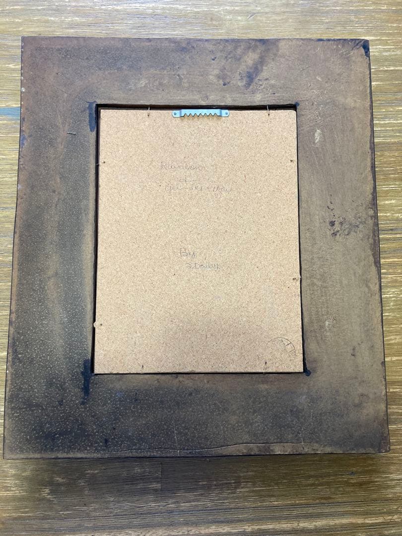 希少　額付き　ナバホ族 サンドアート