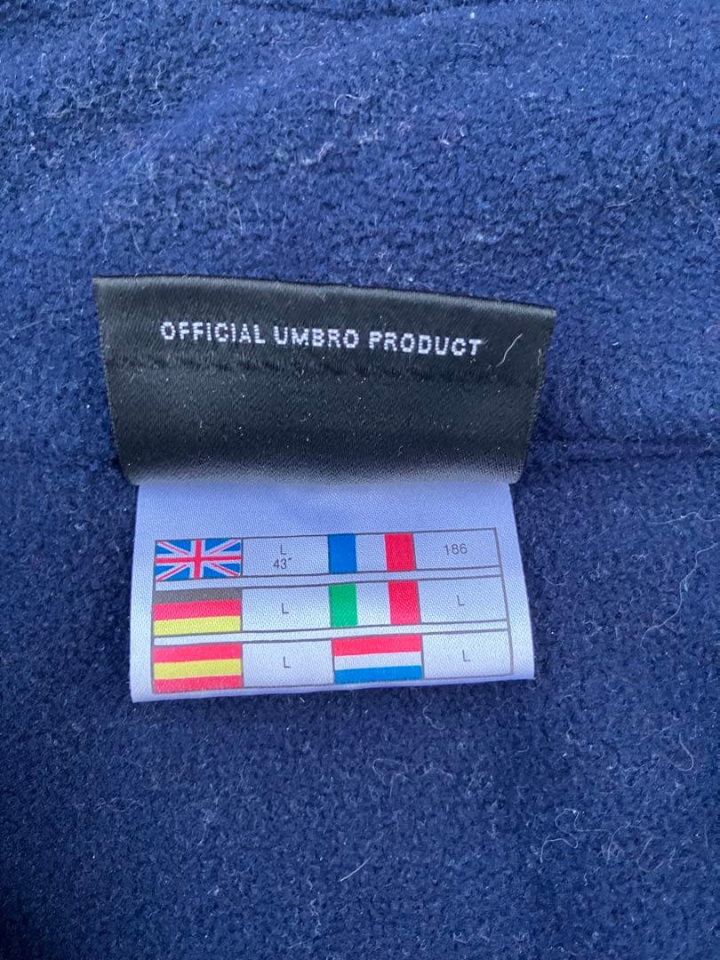 【入手困難】アンブロxイングランド代表/ビンテージフリースジャケットL