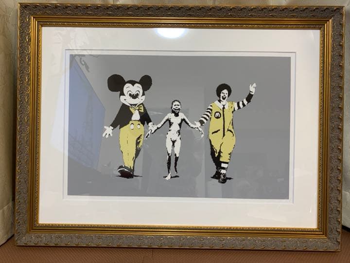 Dropp当選 BANKSY Napalm WCPリプロダクション