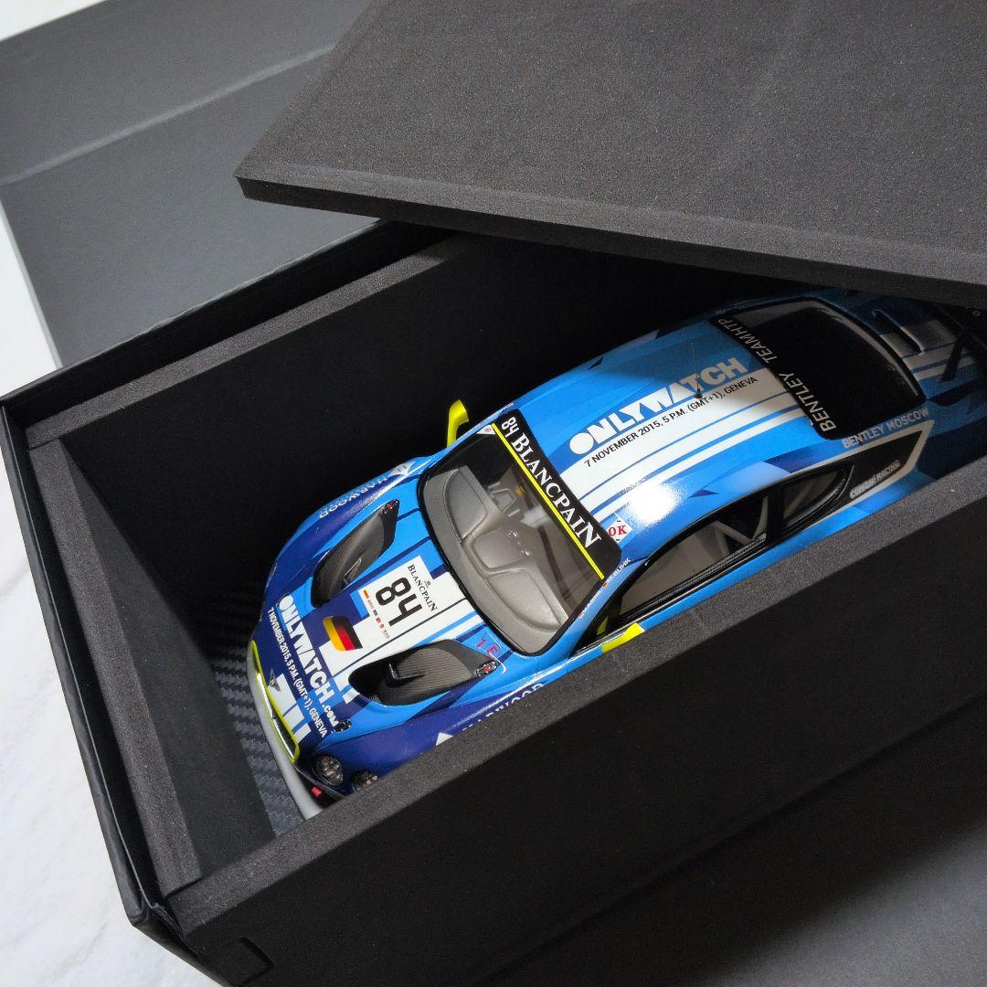 TSM 1/18 ベントレー コンチネンタル GT3 #84 モスクワ 2015