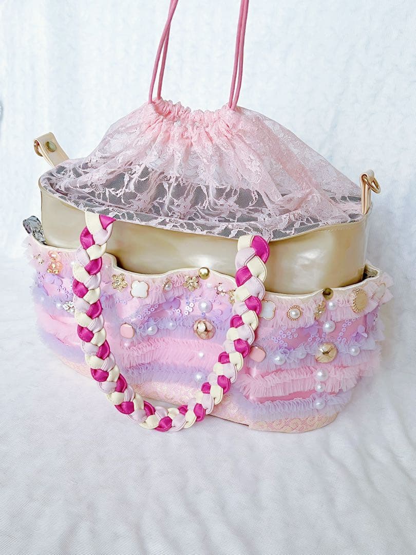 キャリーバッグ♡ショルダー付き