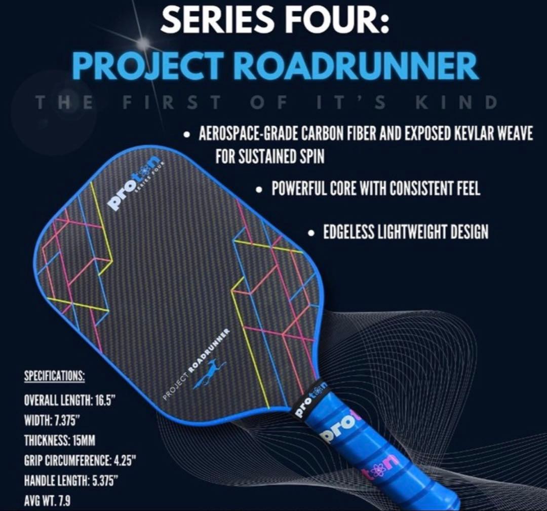 【値下げ中今週まで】Proton Series 4 ピックルボールパドル