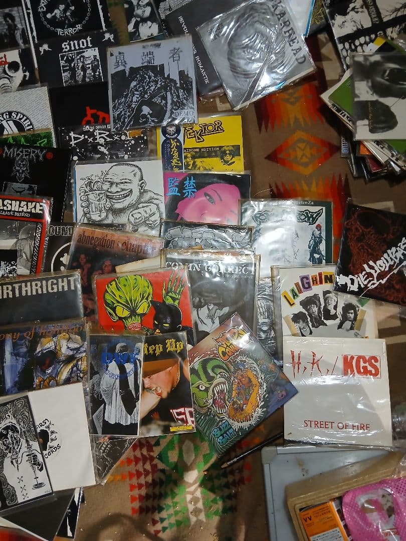 １２０枚パンク・ハードコア 　７インチまとめ売り
