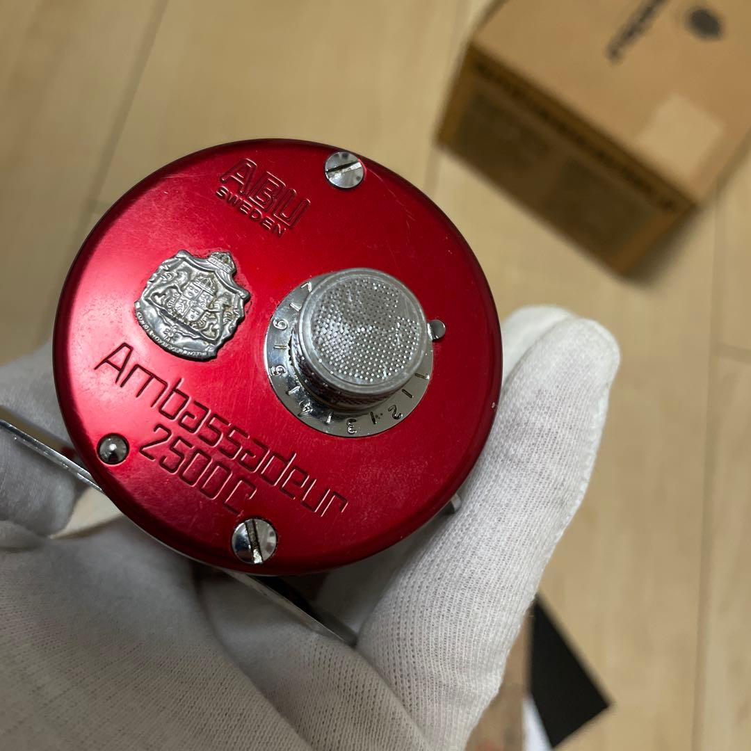 Abu 2500C 赤　1997年　マミヤOP 国内正規品　 箱付属品付