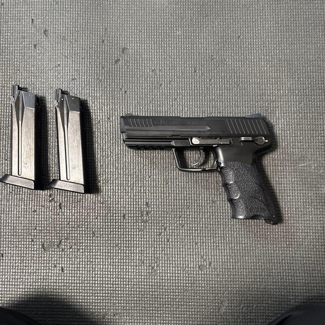 東京マルイ HK45 ガスブローバック マガジン2本付き