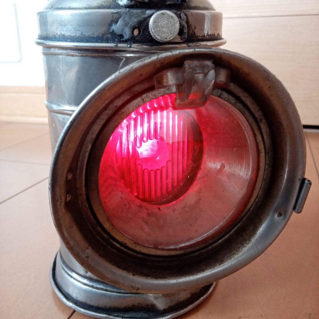 鉄道　国鉄　　白光式合図灯　点灯確認済