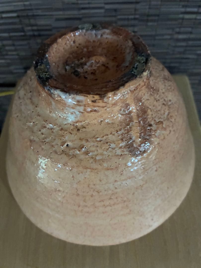 萩井戸茶碗　14代坂倉新兵衛 堀内宗完　兼中斎箱書　銘ウス紅葉　茶道具　茶碗