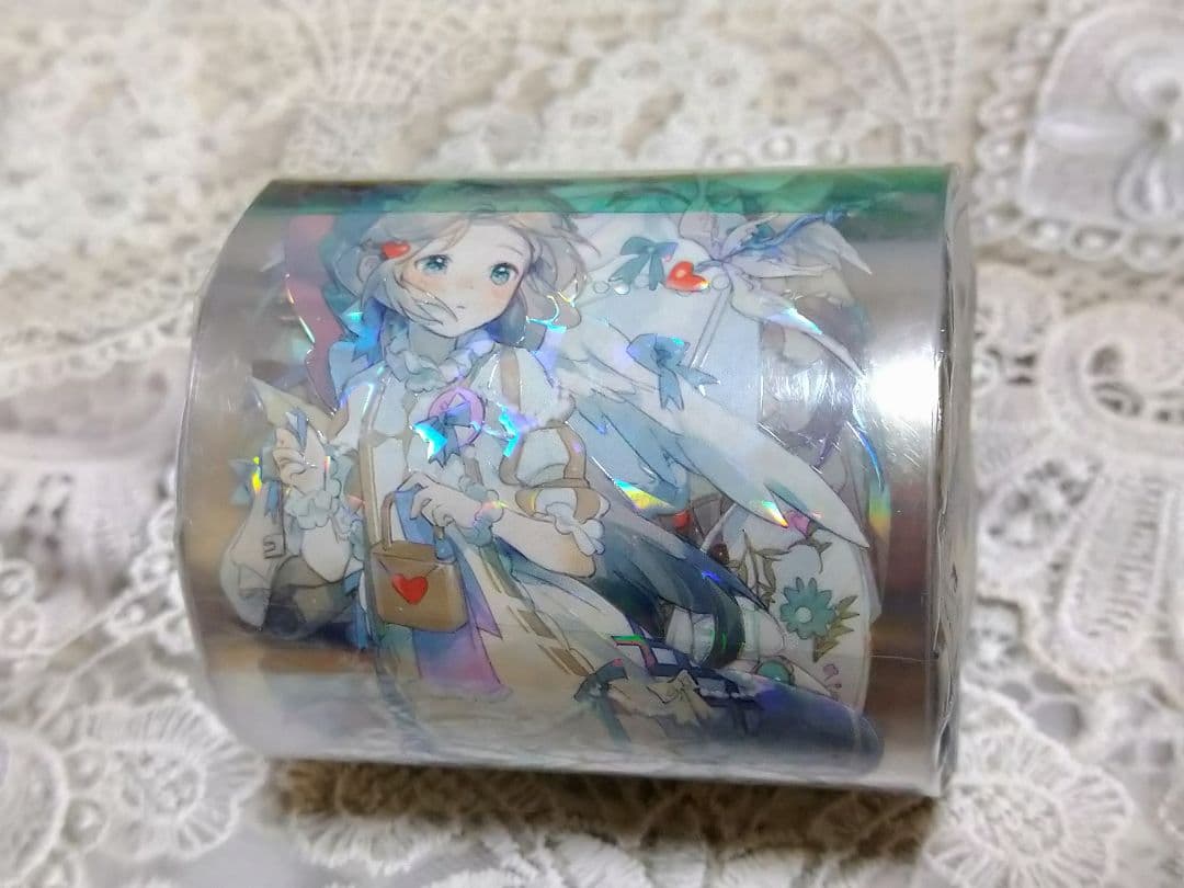 ✩再販✩J202＃冰晶天使(贝壳光)迷雾森林切り売り海外人物マステ女の子