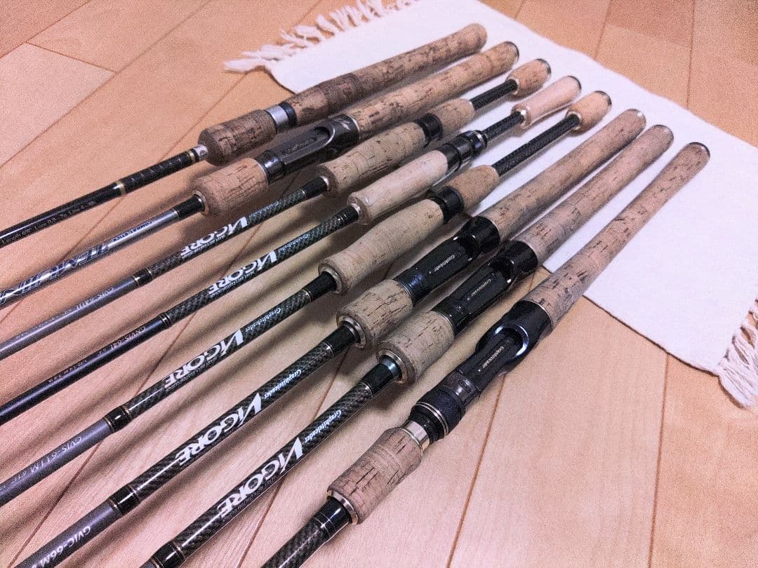 オリムピック　ヴィゴーレ　VIGORE バスロッド 6本　他2本　合計8本セット