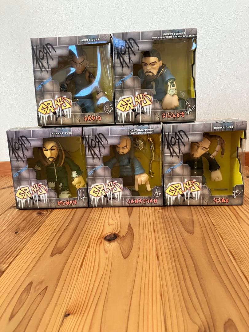 kORNのフィギュア 5体セット