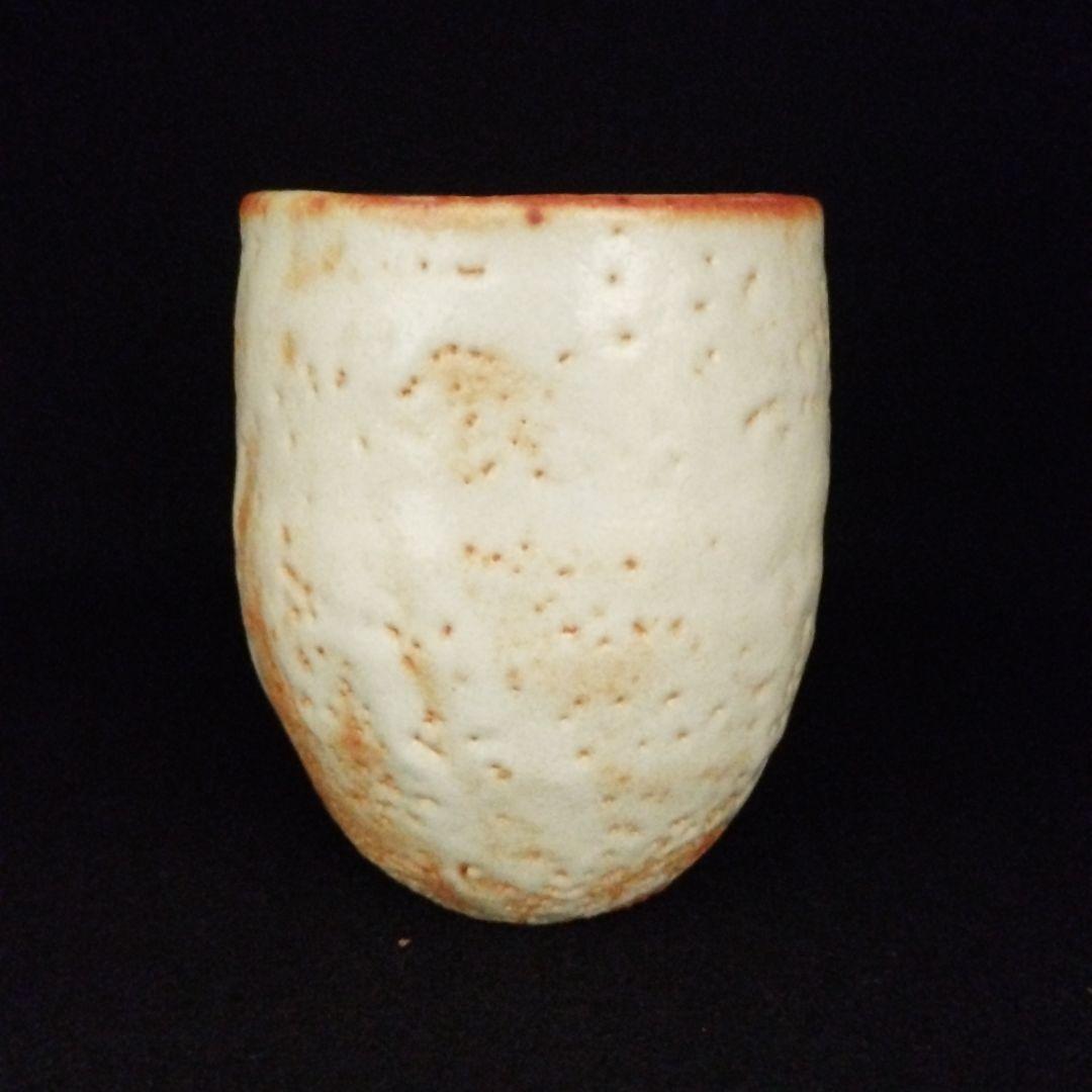 人間国宝　加藤孝造　志野湯呑共箱付き！