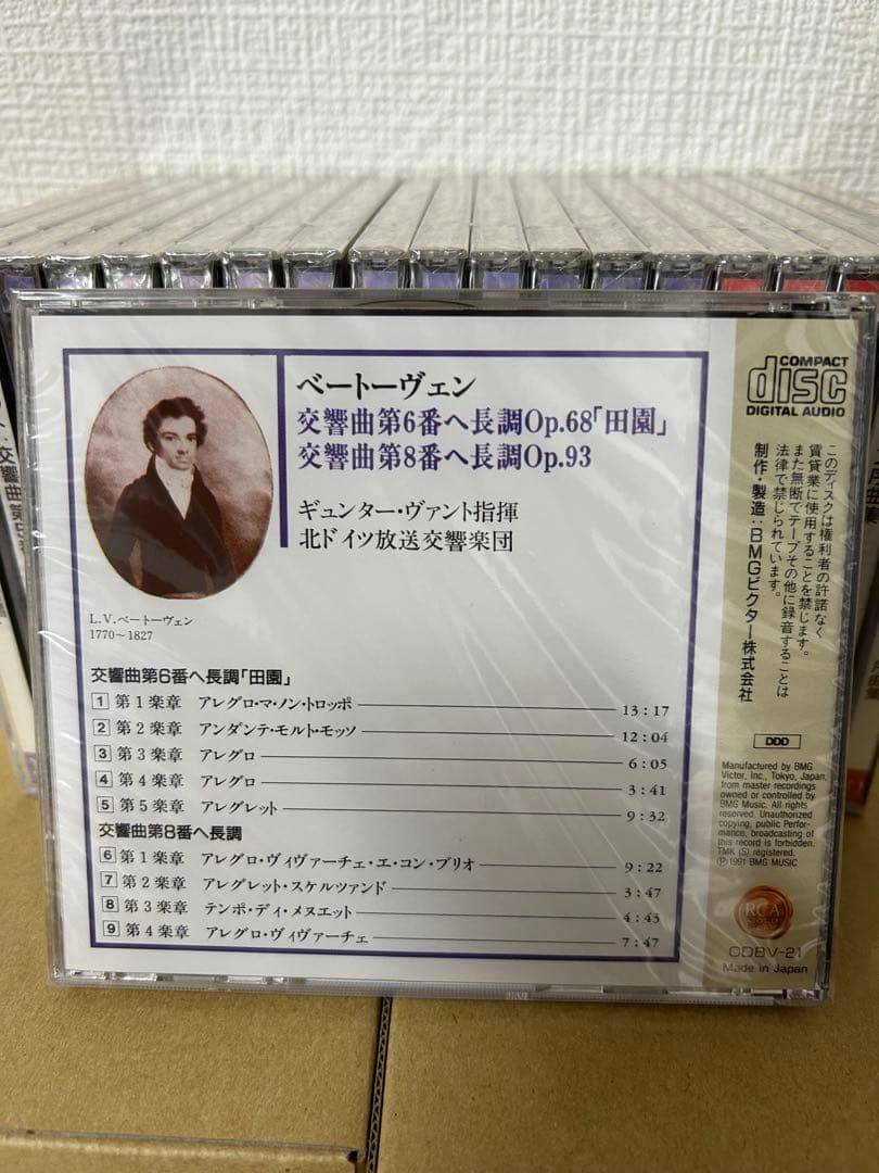 ビクター世界名曲選集　クラシックCD 80枚