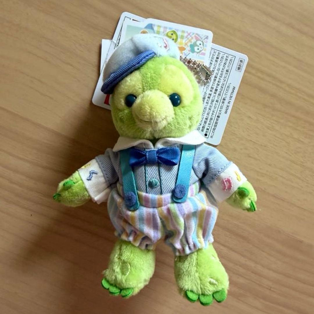 ダッフィー＆フレンズ　ハートフェルトレターズオブフレンドシップ　ぬいぐるみバッチ