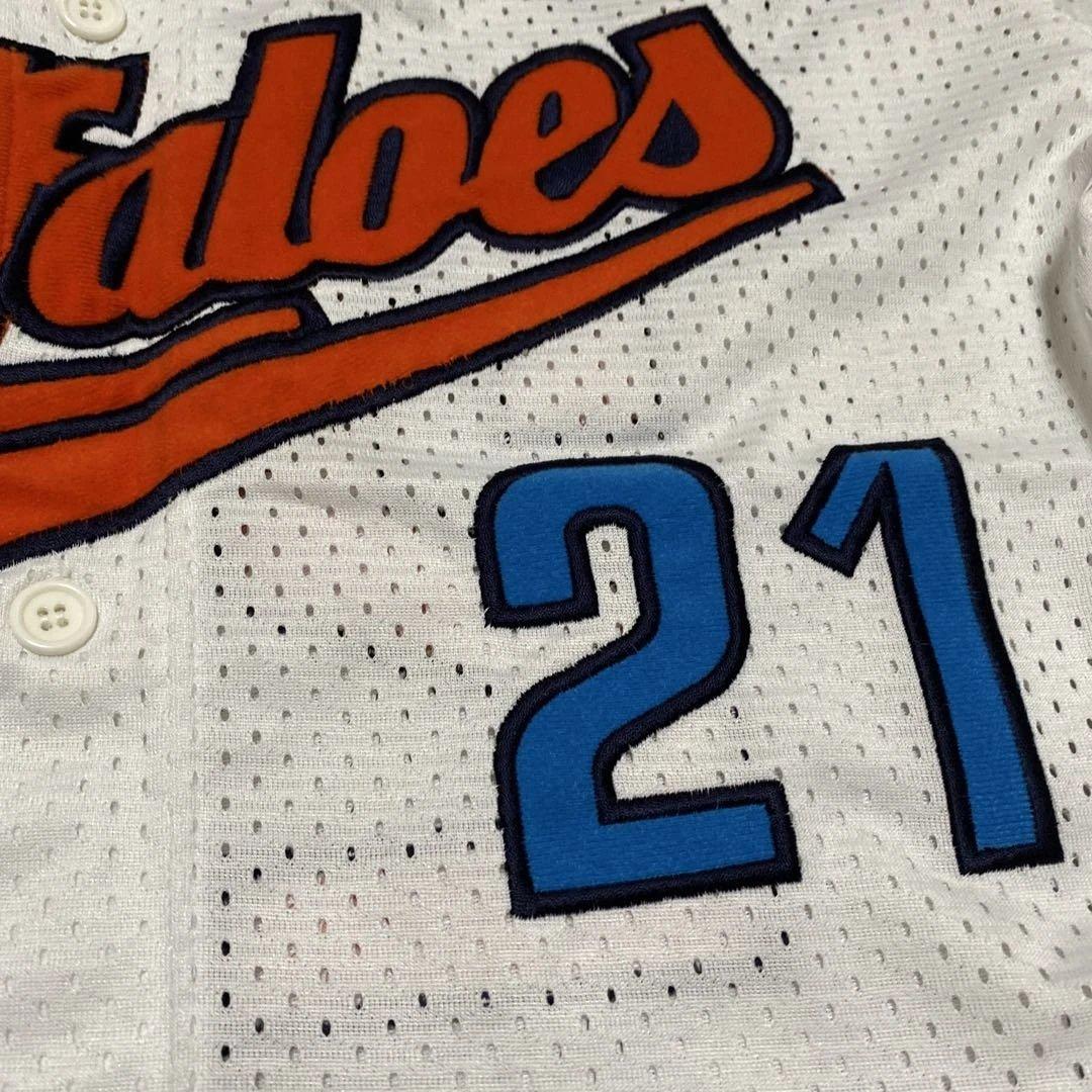 近鉄バッファローズ　バッファローズ　野球　ユニフォーム L 21 岩隈