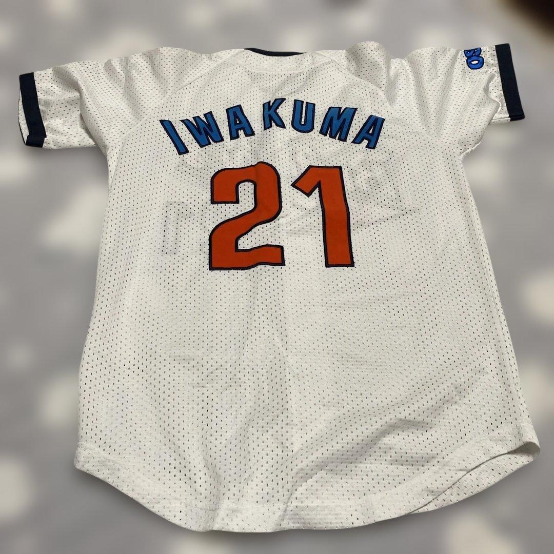近鉄バッファローズ　バッファローズ　野球　ユニフォーム L 21 岩隈