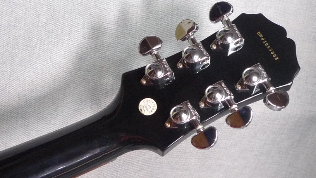 n4639☆Epiphone Les Paul Studio エボニーブラック