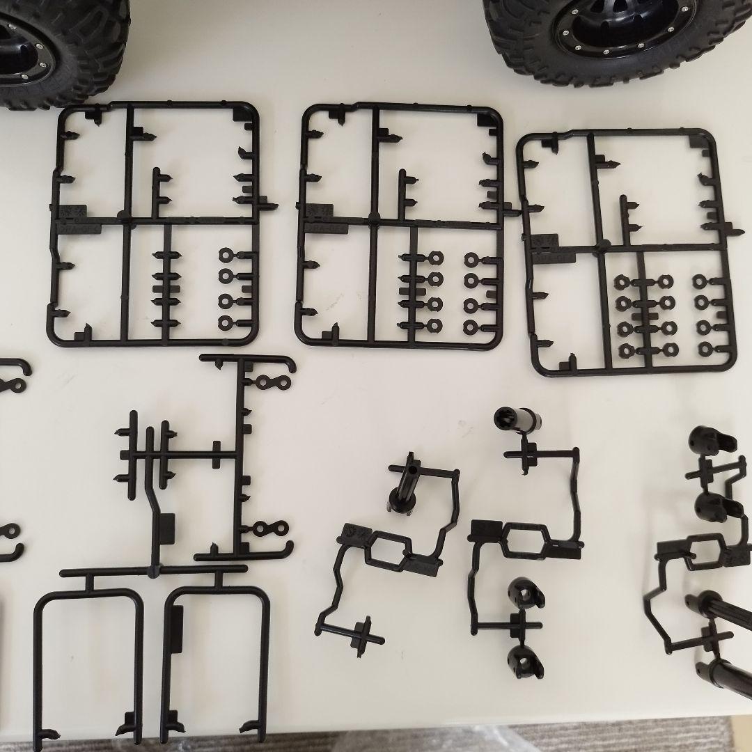 タミヤ　CR01 ロックソッカー　クローラー　4ws化　オプションあり