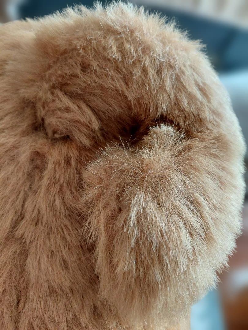 【三英】昭和 レトロ 特大 チャウチャウ ぬいぐるみ茶色の犬