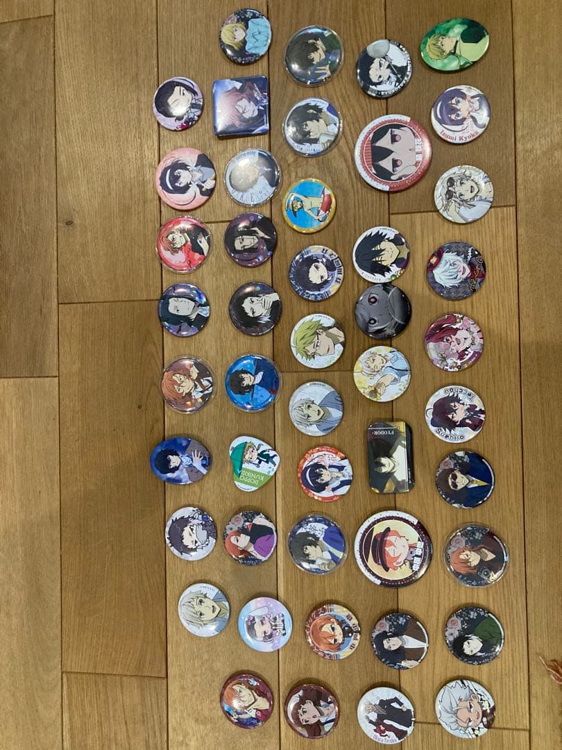 文豪スト　アニメキャラクターアクリルスタンド　ポスター 缶バッジセット