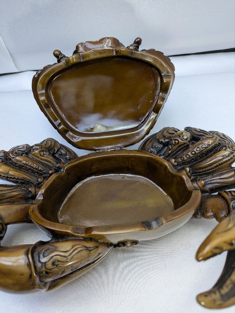 ☆b479、蟹 置物 風水 カニ 風水置物 インテリア 金運祈願 開運