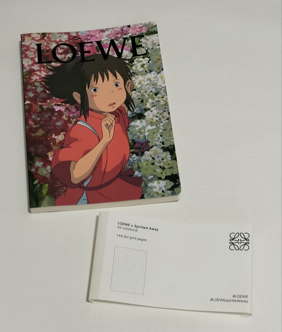 LOEWE × 千と千尋の神隠し　コラボ　ロエベノート　3冊セット