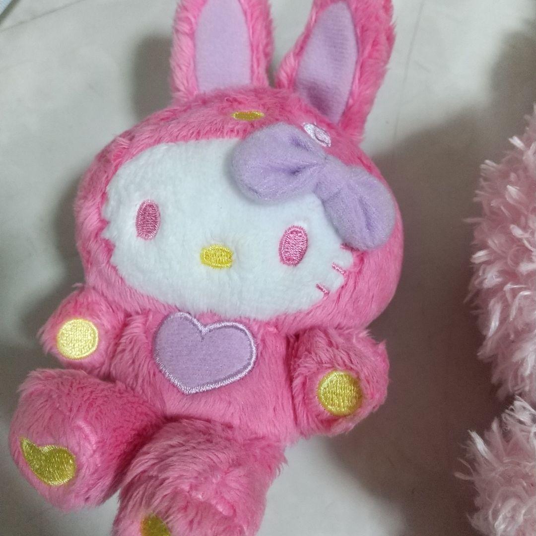 ハローキティ　うさぎ　ぬいぐるみ　セット
