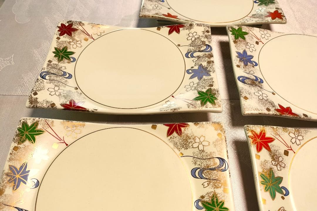 稀少！お正月に　音右衛門　金彩　変形長角皿　琳派　和モダン　雅【新品・未使用】