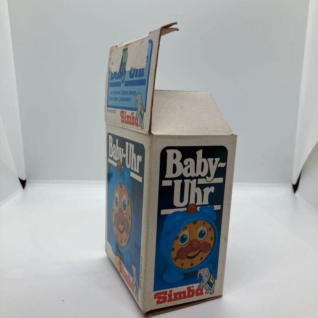 Simba Baby Uhr プラスチック トイ BLUE-BOX 1981