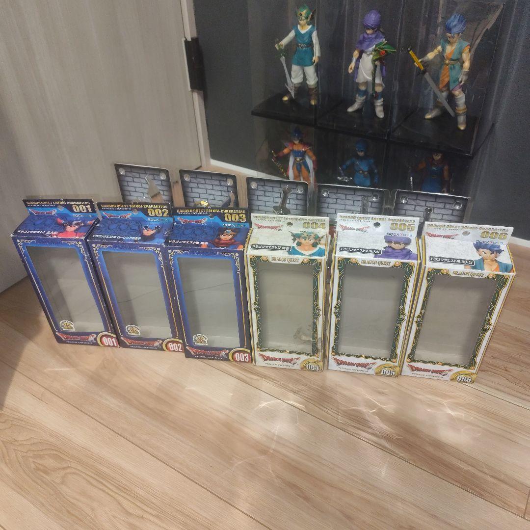 ドラゴンクエスト　ソフビキャラクターズ　勇者　主人公　ロトの剣　ロトの盾