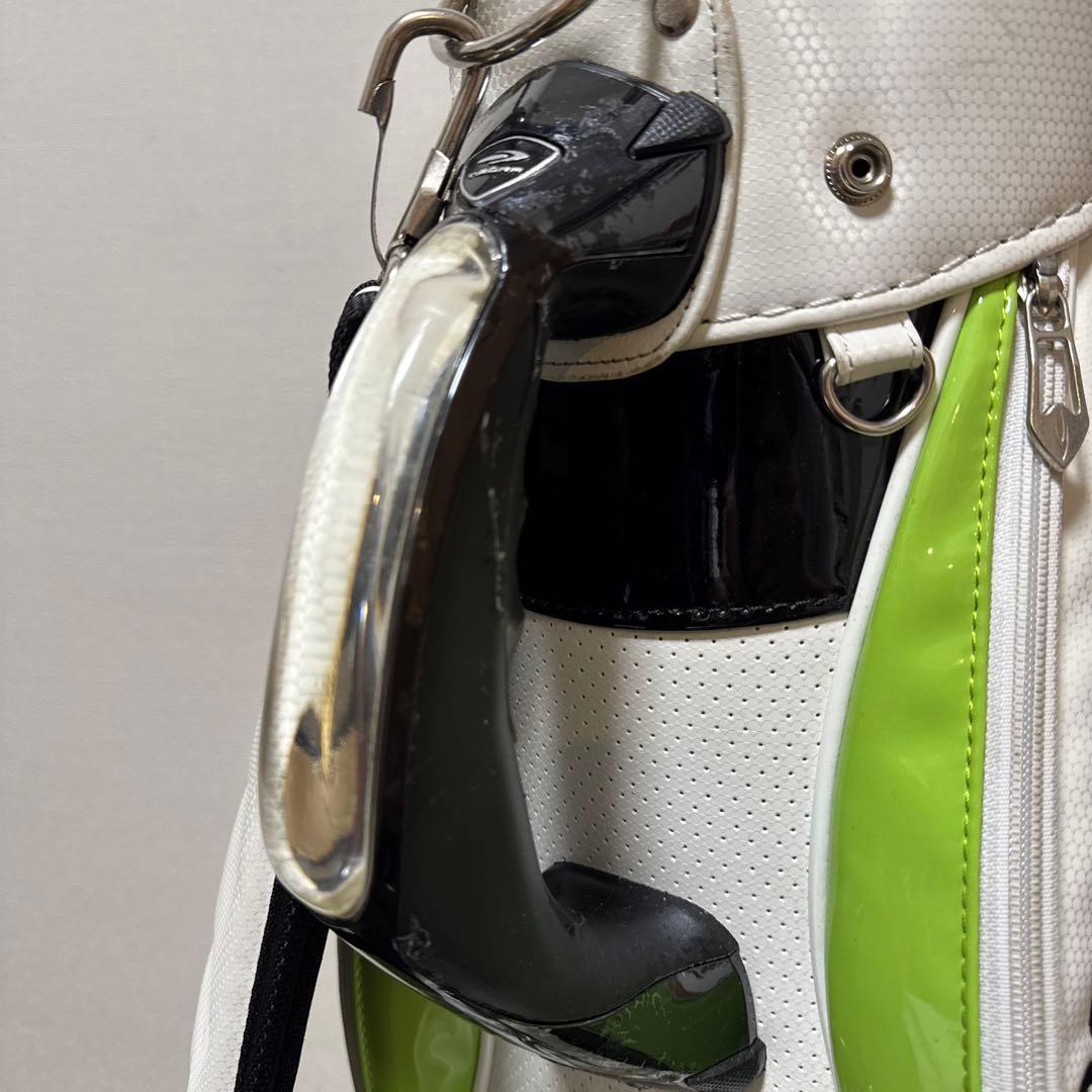 TIGORA キャディバッグ 47.5インチ対応左右非対称デザイン 9型