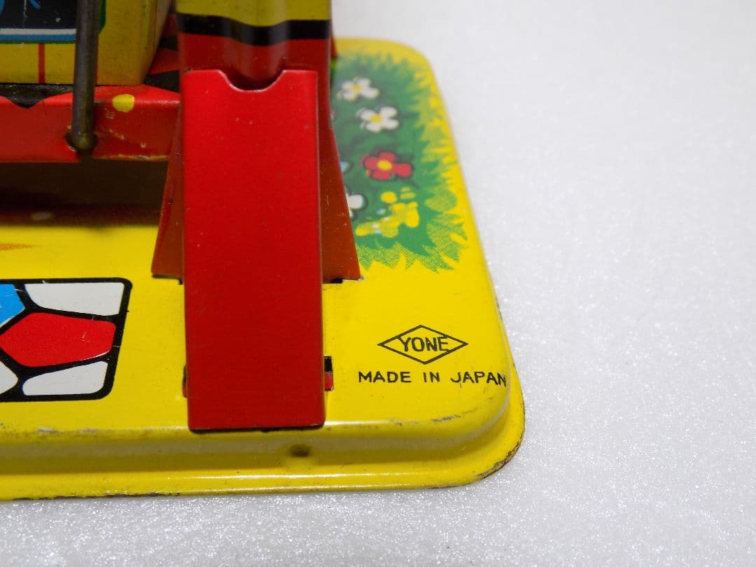 希少　米屋ブリキ　ゼンマイ【PLAYFUL ANIMAL SWING】動作品