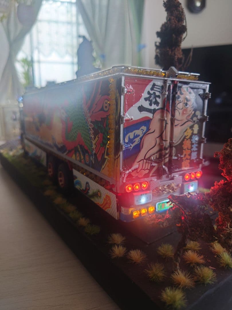 トラック野郎模型ジオラマ