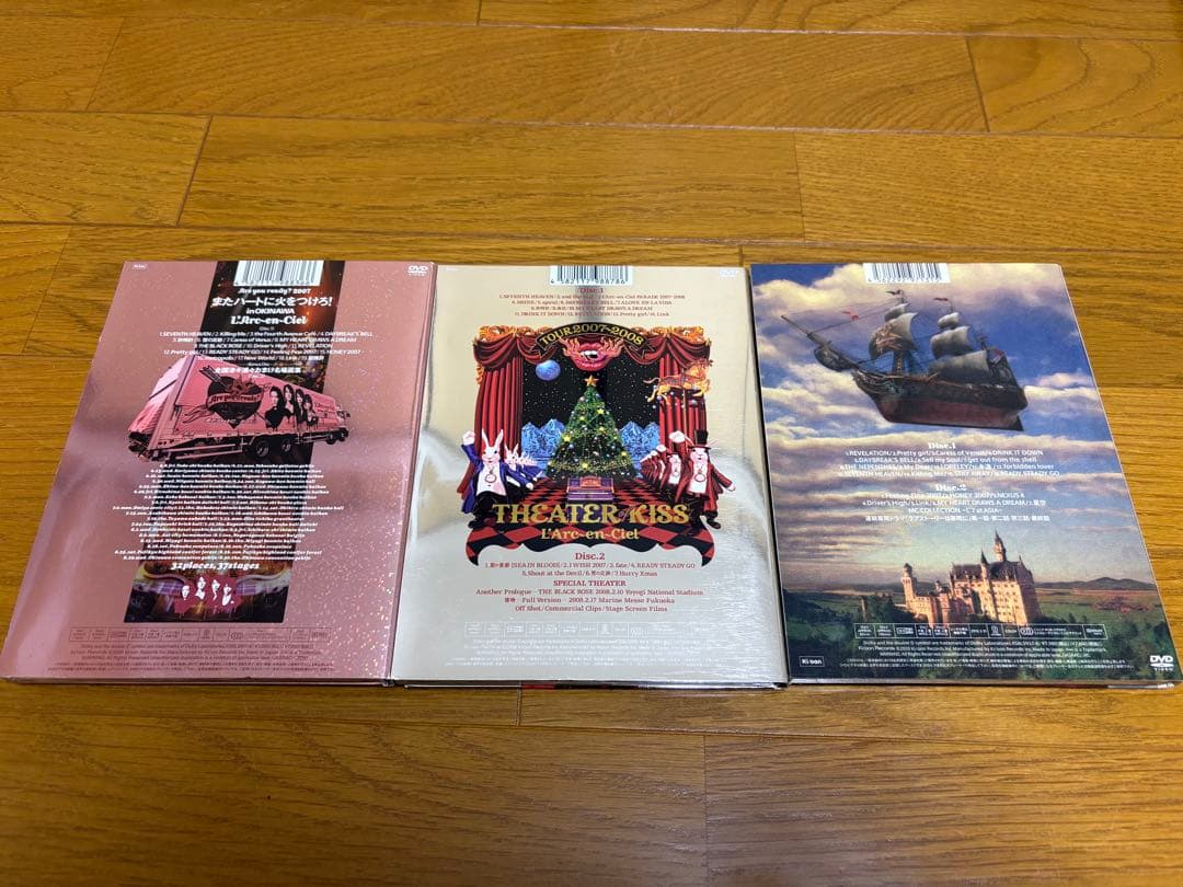 L'Arc〜en〜Ciel DVD & BEST ALBUM 他