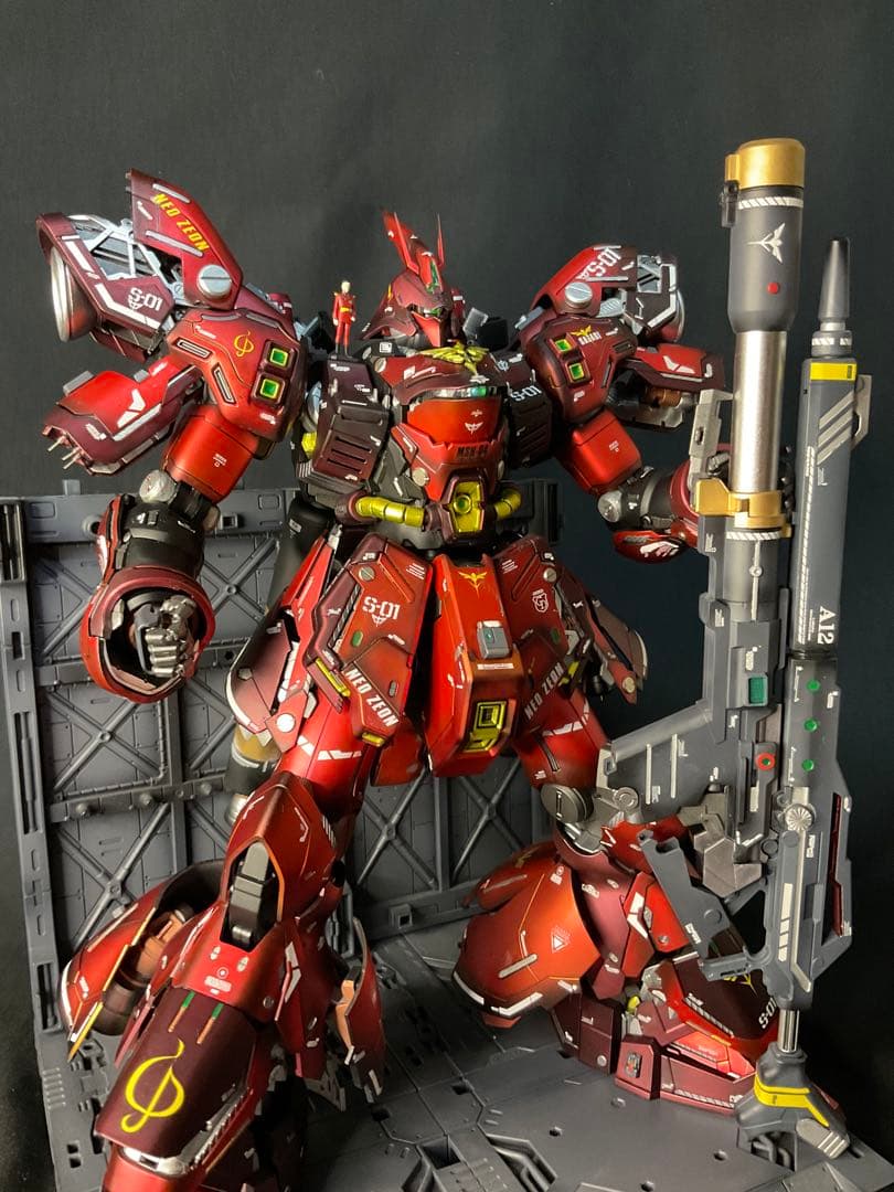 MG サザビーVer.Ka 徹底監修　塗装　完成品