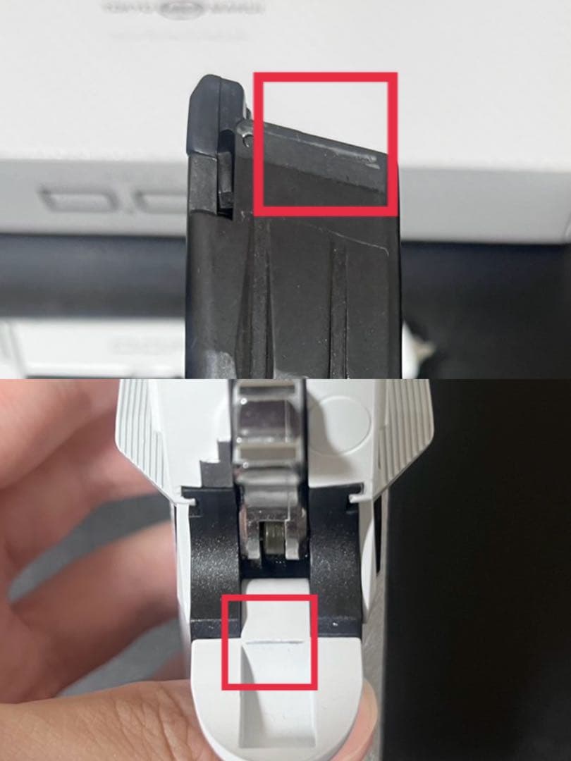 【未使用に近い】東京マルイ　ハイキャパ ホワイト D.O.R