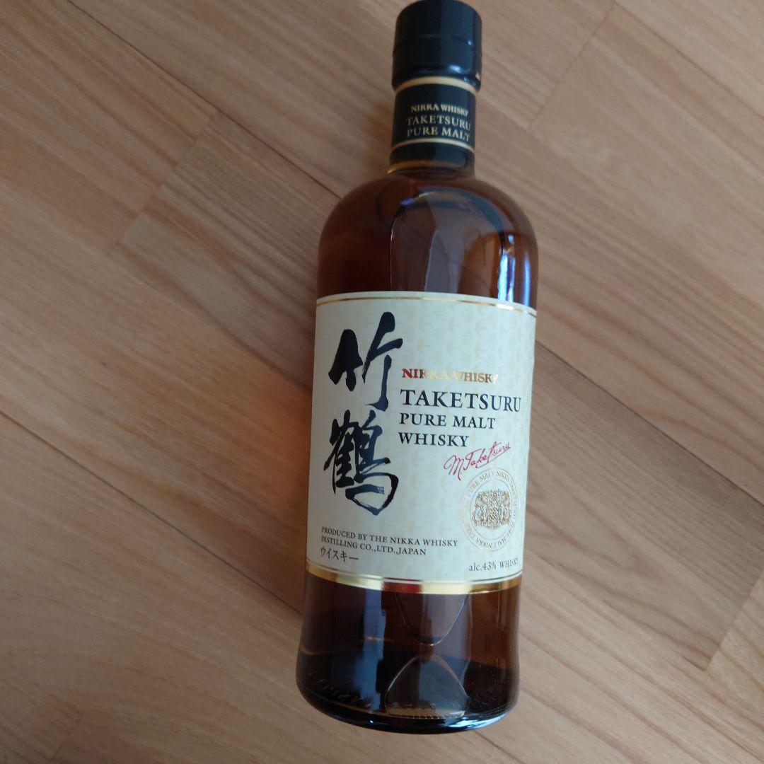 竹鶴ピュアモルトウィスキーNIKKA WHISKY　箱付き