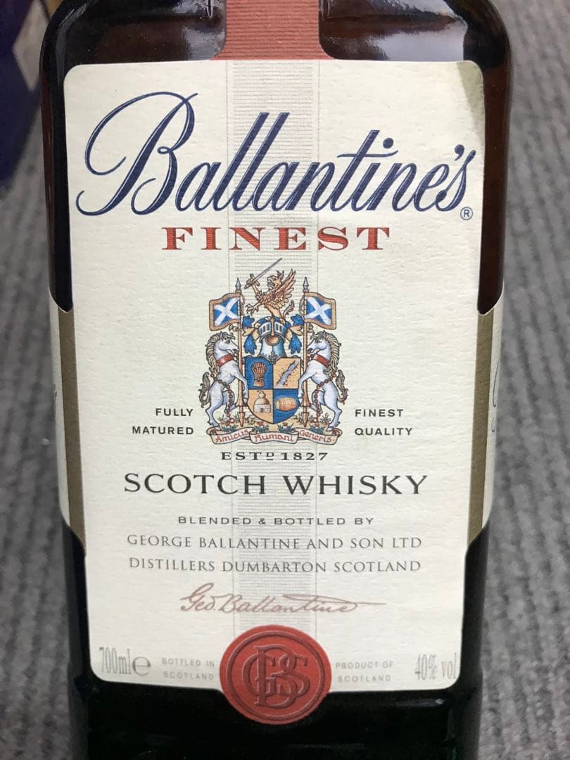 Ballantine’s FINEST バランタイン ファイネスト　②